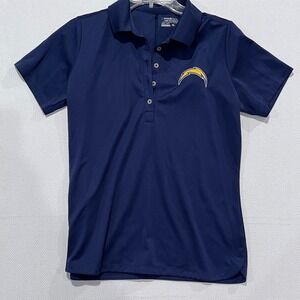 Nike Golf Tour Performance Los Angeles Chargers Polo Shirt Womens‎ Large
